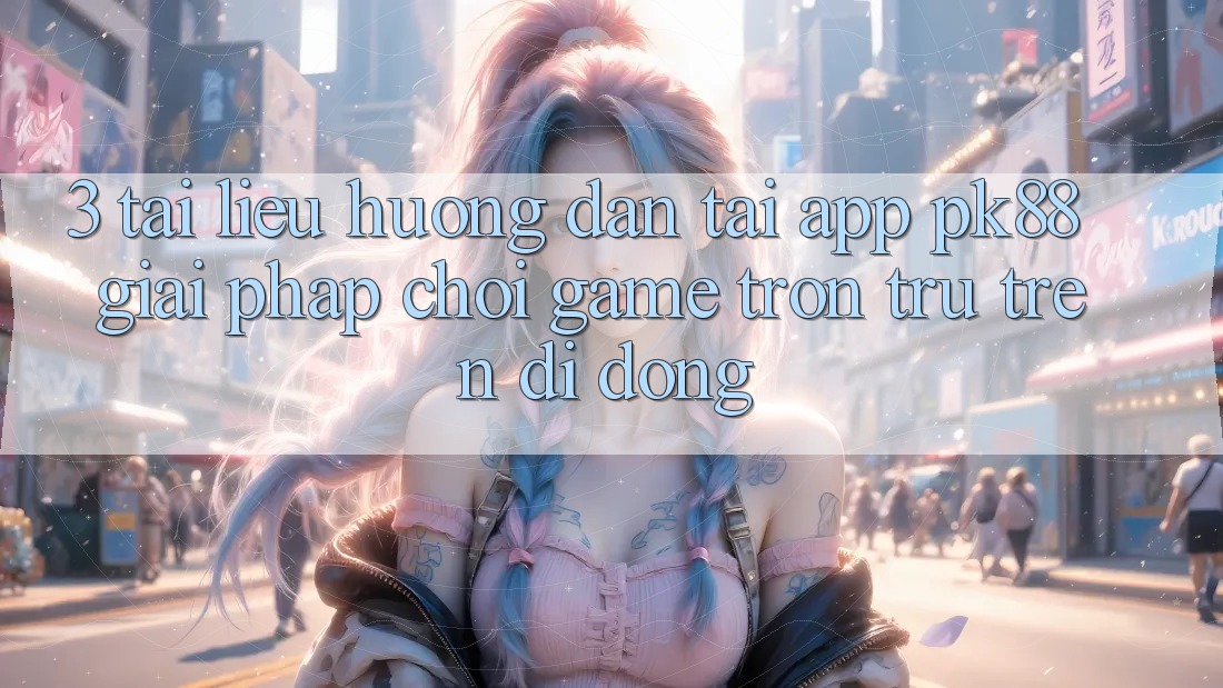3. Tài liệu hướng dẫn Tải App PK88 - Giải Pháp Chơi Game Trơn tru Trên Di Động
