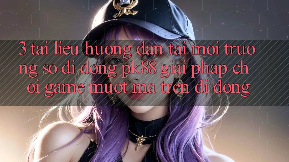 3. Tài liệu hướng dẫn Tải Môi trường số di động PK88 - Giải Pháp Chơi Game Mượt Mà Trên Di Động