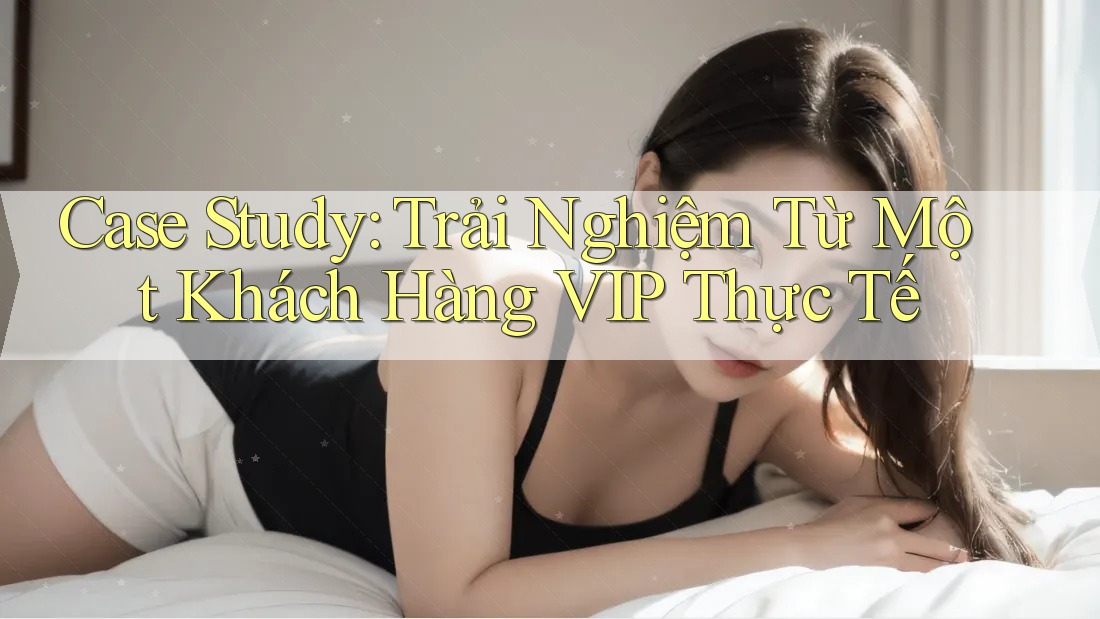 Case Study: Trải Nghiệm Từ Một Khách Hàng VIP Thực Tế Case Study: Trải Nghiệm Từ Một Khách Hàng VIP Thực Tế