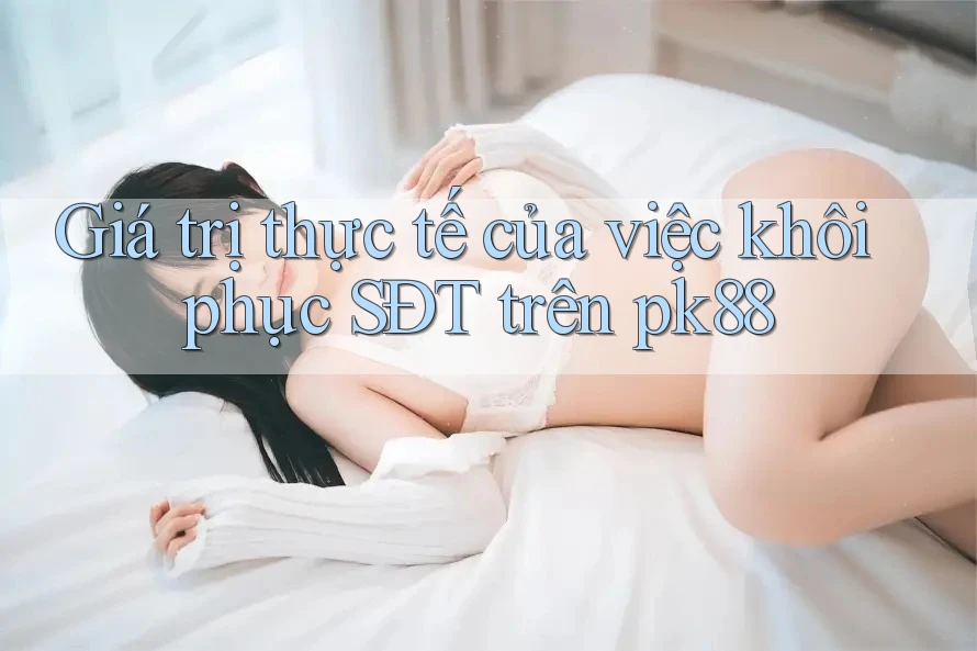 Giá trị thực tế của việc khôi phục SĐT trên pk88 Giá trị thực tế của việc khôi phục SĐT trên pk88