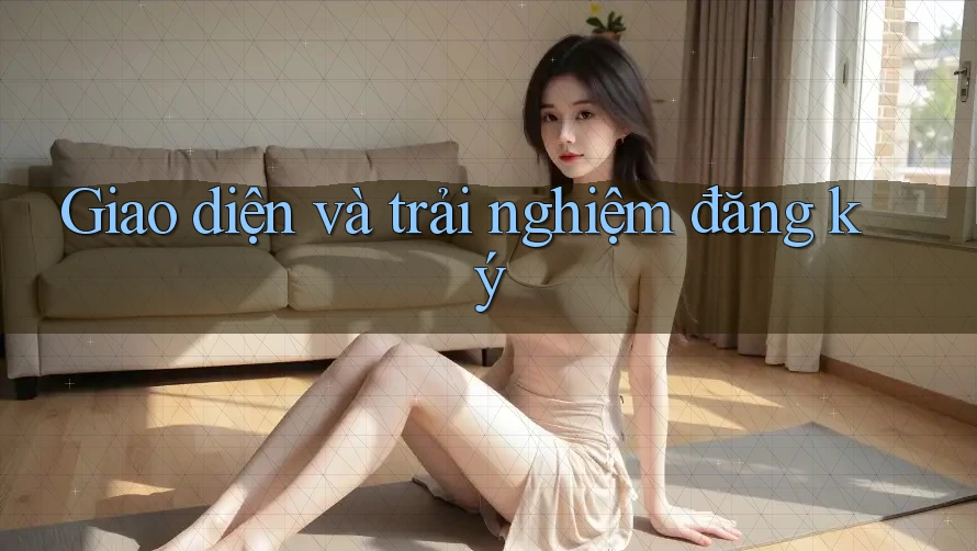 Giao diện và trải nghiệm đăng ký