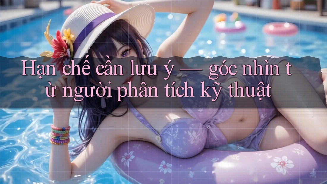 Hạn chế cần lưu ý — góc nhìn từ người phân tích kỹ thuật