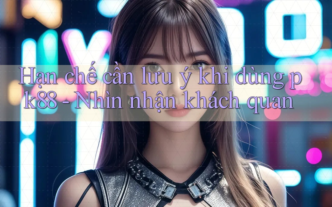 Hạn chế cần lưu ý khi dùng pk88 - Nhìn nhận khách quan