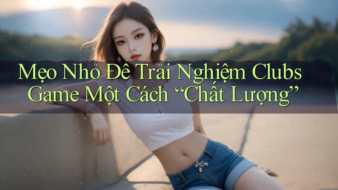 Mẹo Nhỏ Để Trải Nghiệm Clubs Game Một Cách “Chất Lượng”