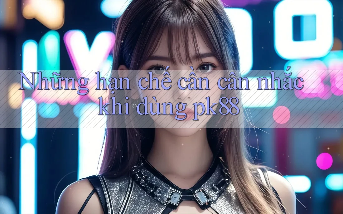 Những hạn chế cần cân nhắc khi dùng pk88 Những hạn chế cần cân nhắc khi dùng pk88