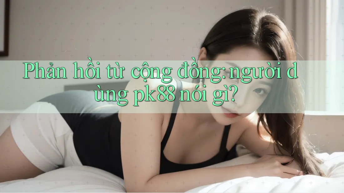 Phản hồi từ cộng đồng: người dùng pk88 nói gì?
