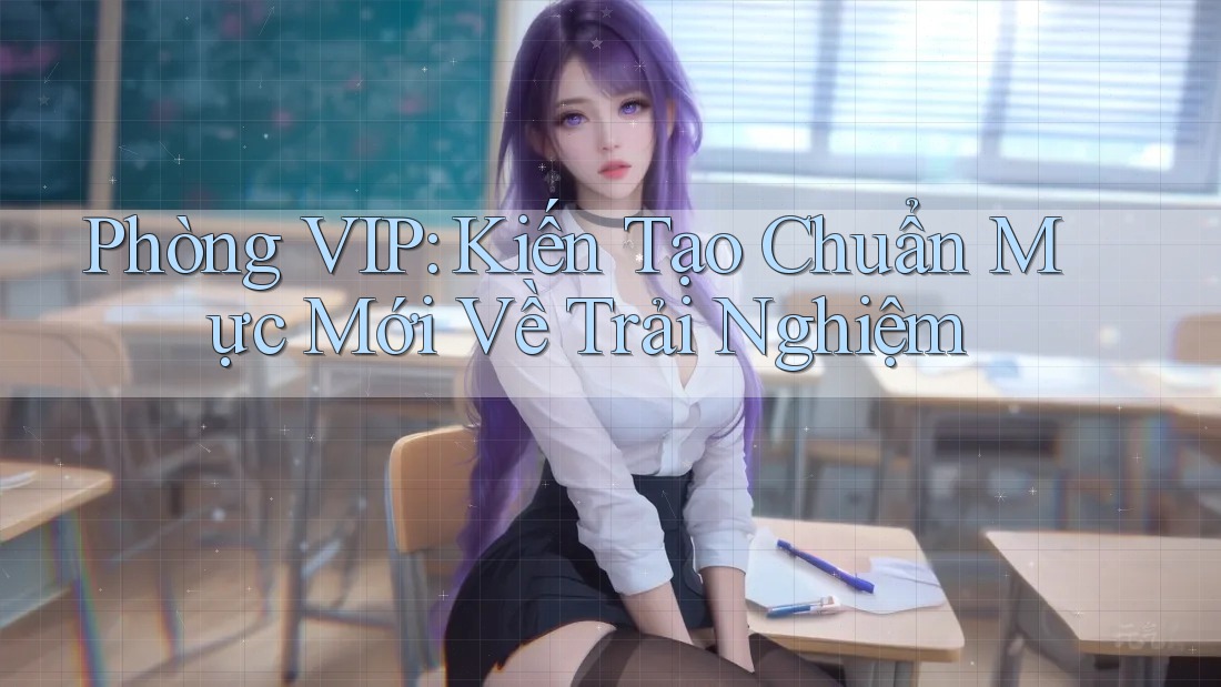 Phòng VIP: Kiến Tạo Chuẩn Mực Mới Về Trải Nghiệm