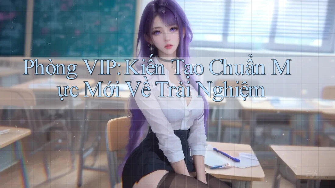 Phòng VIP: Kiến Tạo Chuẩn Mực Mới Về Trải Nghiệm