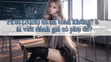 Pk88 (2026) có an toàn không bài viết đánh giá có phụ đề