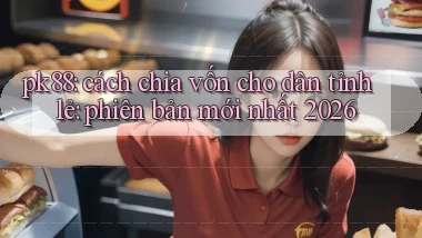 pk88 cách chia vốn cho dân tỉnh lẻ phiên bản mới nhất 2026