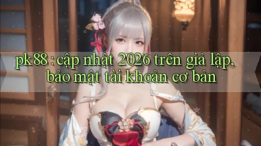 pk88 cập nhật 2026 trên giả lập, bảo mật tài khoản cơ bản