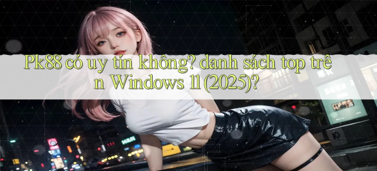 Pk88 có uy tín không danh sách top trên Windows 11 (2025)