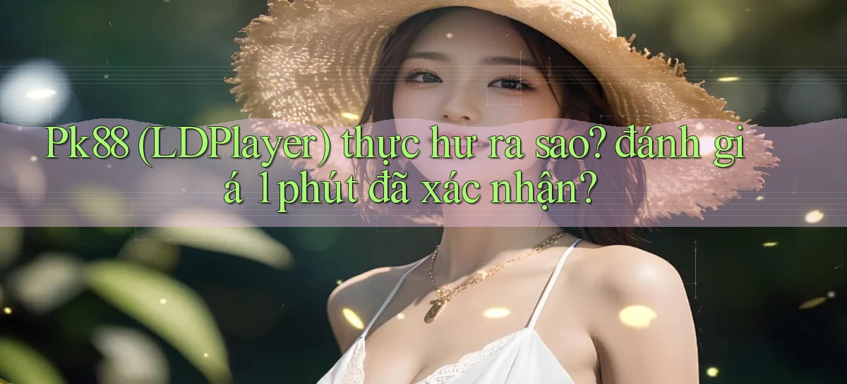 Pk88 (LDPlayer) thực hư ra sao đánh giá 1 phút đã xác nhận