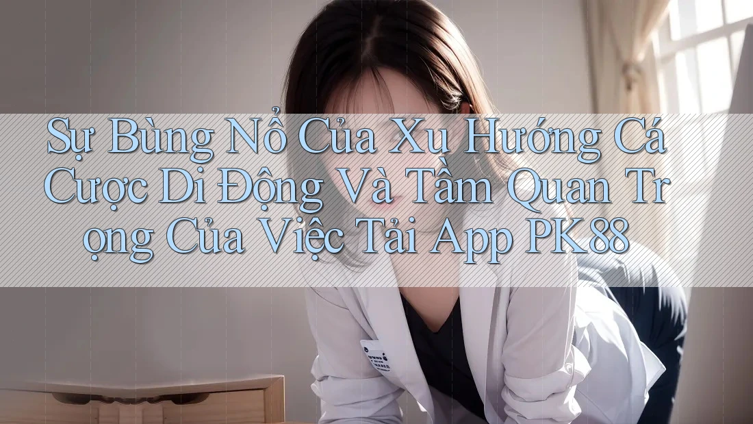 Sự Bùng Nổ Của Xu Hướng Cá Cược Di Động Và Tầm Quan Trọng Của Việc Tải App PK88