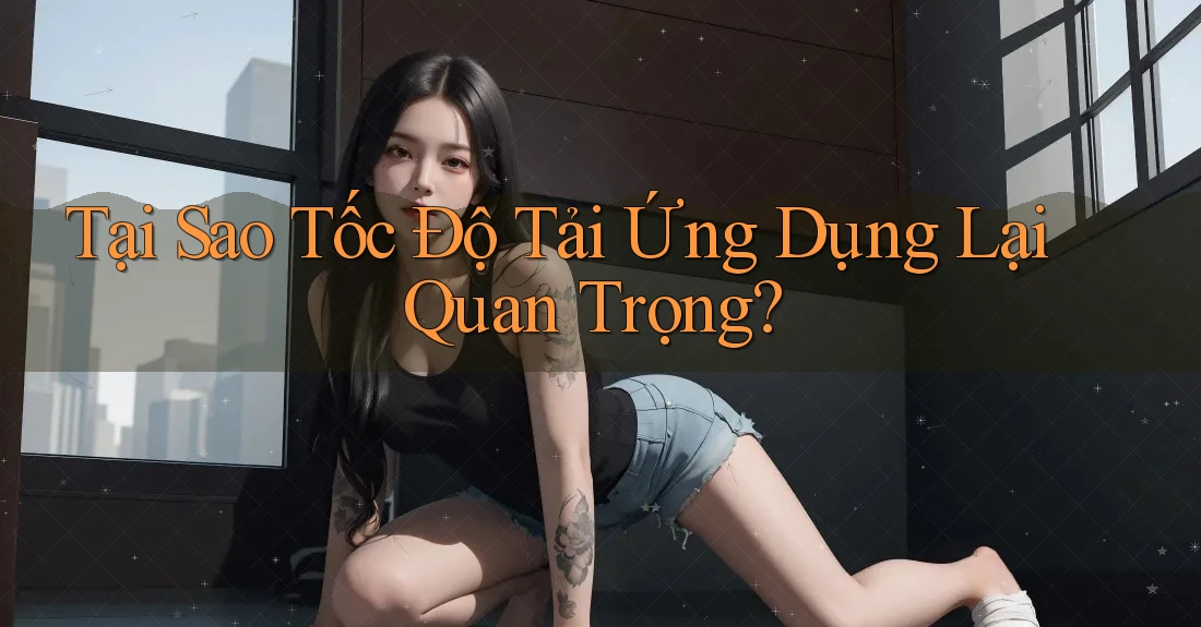 Tại Sao Tốc Độ Tải Ứng Dụng Lại Quan Trọng?