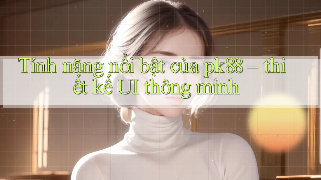 Tính năng nổi bật của pk88 – thiết kế UI thông minh