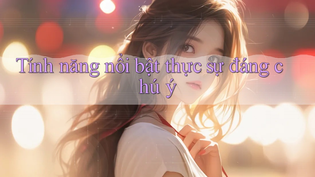 Tính năng nổi bật thực sự đáng chú ý Tính năng nổi bật thực sự đáng chú ý