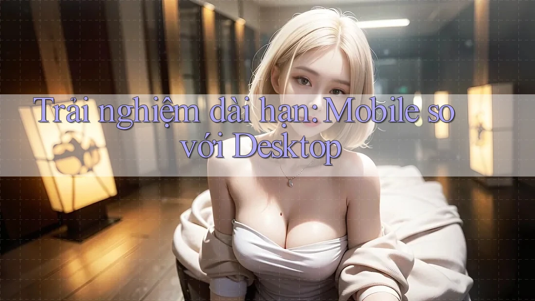 Trải nghiệm dài hạn: mobile so với desktop