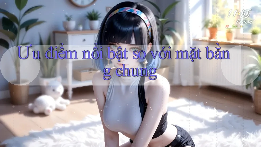 Ưu điểm nổi bật so với mặt bằng chung