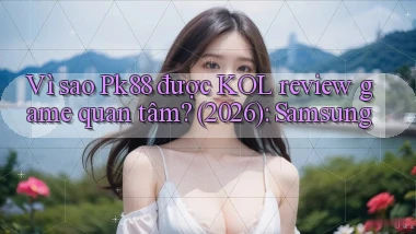 Vì sao Pk88 được KOL review game quan tâm (2026) Samsung