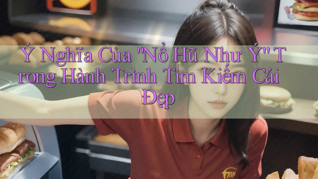 Ý Nghĩa Của “Nổ Hũ Như Ý” Trong Hành Trình Tìm Kiếm Cái Đẹp